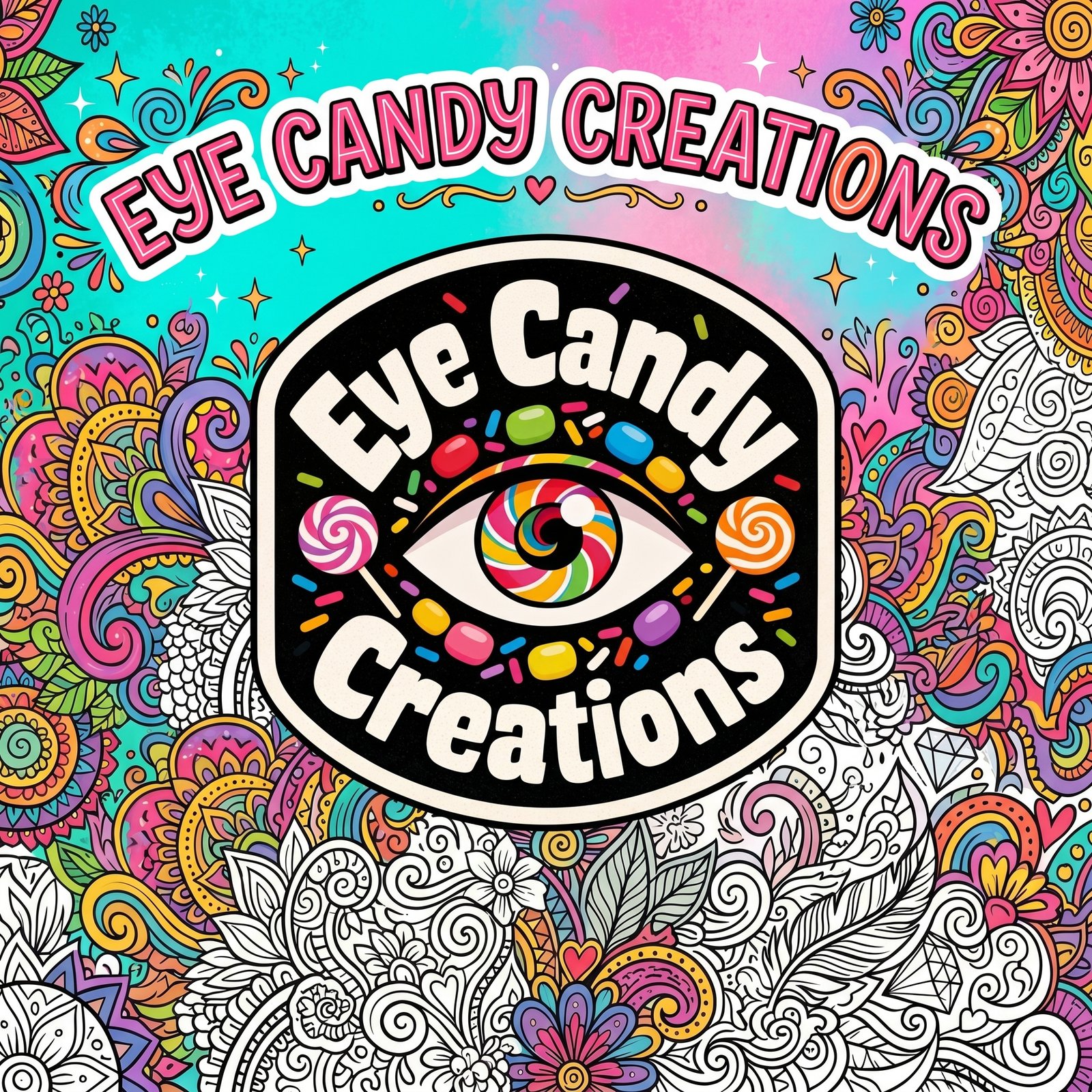 EYE CANDY CREATIONS COLORING BOOKS